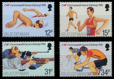 ISLE OF MAN 1986 Nr 298-301 postfrisch XAD068A