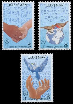 ISLE OF MAN 1986 Nr 322-324 postfrisch XAD06A2
