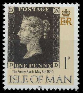 ISLE OF MAN 1990 Nr 431DD postfrisch XAD08F6