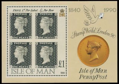 ISLE OF MAN Block 12 postfrisch XAD0956