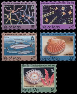 ISLE OF MAN 1992 Nr 507-511 postfrisch XAD09BE