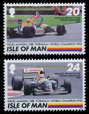 ISLE OF MAN 1992 Nr 528-529 postfrisch XAD09D2