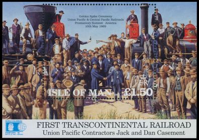 ISLE OF MAN Block 17 postfrisch XAD09EE