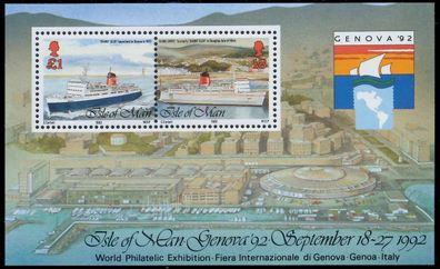 ISLE OF MAN Block 18 postfrisch XAD09F2