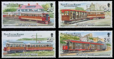 ISLE OF MAN 1993 Nr 542-545 postfrisch XAD09E2