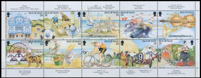 INSEL-MAN Heftchenblatt Nr HB 35 UG KB postfrisch XAD0A12