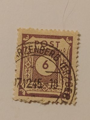 Deutsche Reich 6 Pfennig, Ziffernserie 1875-1880