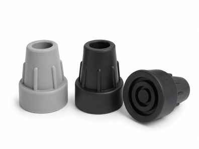 2St. Krückenkapsel Stockkapsel 16mm 18mm mit Stahleinlage Krücken Gehstock Gummi