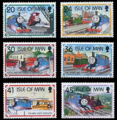 ISLE OF MAN 1995 Nr 644-649 postfrisch XAD0AEA