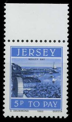 JERSEY Portomarken Nr 37 postfrisch ORA XADAC1A