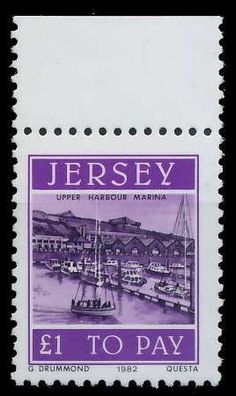 JERSEY Portomarken Nr 46 postfrisch ORA XADAC3A
