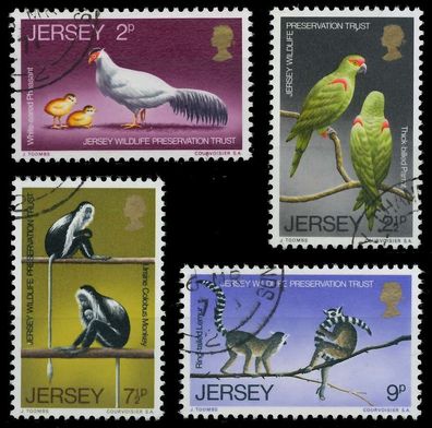 JERSEY 1971 Nr 49-52 gestempelt Xadaeda