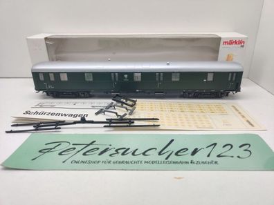 Märklin H0 AC 43267 Schürzen-Postwagen Exportmodell F4h / NEM / ÖBB / OVP weiß