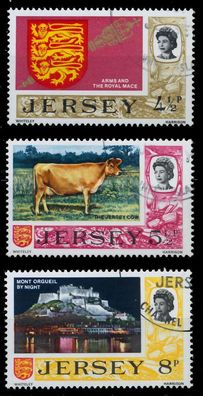 JERSEY 1974 Nr 107-109 gestempelt XADB006