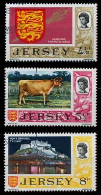 JERSEY 1974 Nr 107-109 gestempelt XADB012