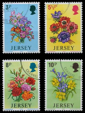JERSEY 1974 Nr 95-98 gestempelt XADB026