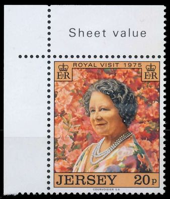 JERSEY 1975 Nr 118 postfrisch ECKE-OLI XADB046