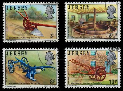 JERSEY 1975 Nr 114-117 gestempelt XADB07A