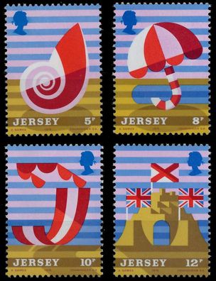 JERSEY 1975 Nr 119-122 postfrisch SE5FA36