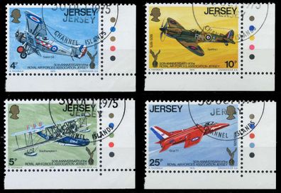 JERSEY 1975 Nr 127-130 gestempelt ECKE-URE XADB0EA