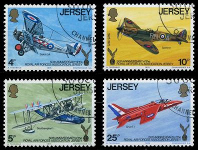 JERSEY 1975 Nr 127-130 gestempelt XADB0F2
