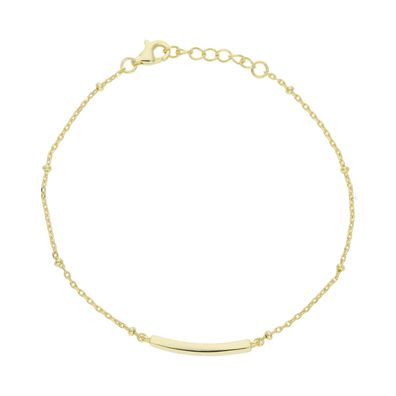 Armband Silber 925 Gold plattiert JL53-03-0073 JuwelmaLux