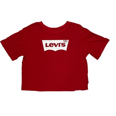 Levi´s Cropped T-Shirt Mädchen Gr. 158 Rot | Sehr guter Zustand