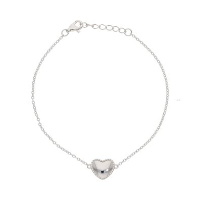 Herz Armband Silber 925 rhodiniert JL53-03-0063 JuwelmaLux