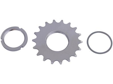 POINT Schraubzahnkranz 1/8", SB-verpackt, verchrom 18 Zähne