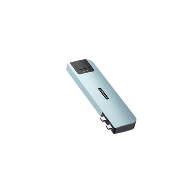 Sitecom AC-2005 6-in-2 Multiport-Hub für MacBook Air (M1/M2/M3) Hellblau