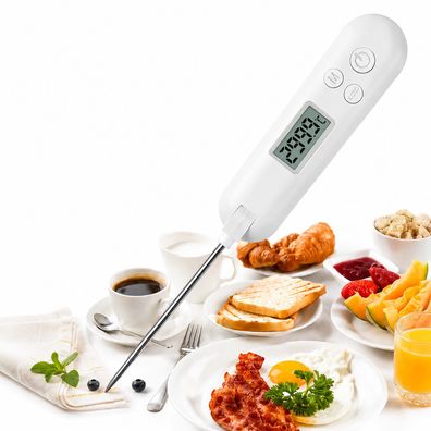 A20C Thermometer Küchenthermometer Fleischthermometer Bildschirm für Küche, Brat