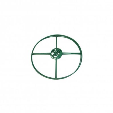Staudenhalter 3er Set aus Kunststoff ø40 cm, Pflanzenstützring für Garten & Kübel