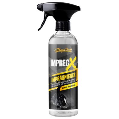 ShinyChiefs IMPREG X - Imprägnierer Wasserabweisendes Textil- und Leder Imprägnier