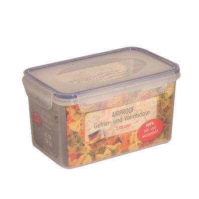 Frischhaltedose mit Deckel 2 L, luftdicht - temperaturbeständig -40 bis + 120°C