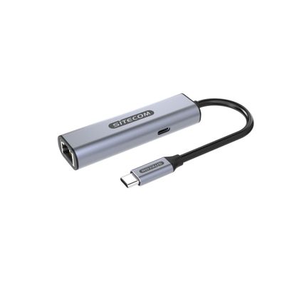 Sitecom USB C auf Gigabit Ethernet Adapter mit 100W Power Delivery