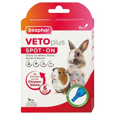 Beaphar VETOplus Spot-On für Nager & Kleinsäuger