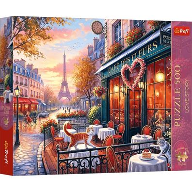 Puzzle - 500 - Love Story: Paris Romance - Trefl 37621