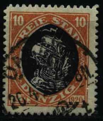 DANZIG 1921 Nr 54 gestempelt X0C57A6