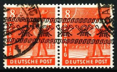 2. Kontrollratsausgabe MIT Bandaufdruck Nr 38Ia X62315E