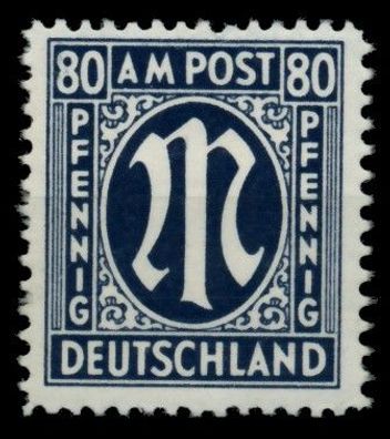 BIZONE AM-POST Nr 34bCz ungebraucht X763352