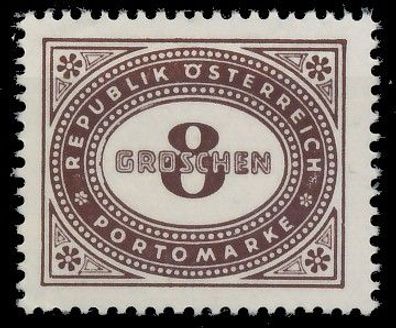 Österreich Portomarken 1947 Nr 208 postfrisch XA0D896