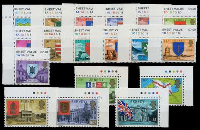 JERSEY 1976 Nr 131-148 postfrisch XADB0FE