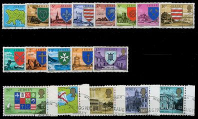 JERSEY 1976 Nr 131-148 gestempelt X3A1E4A