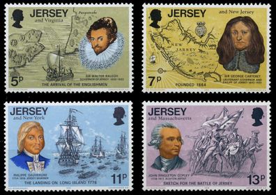 JERSEY 1976 Nr 149-152 postfrisch SE5FABE