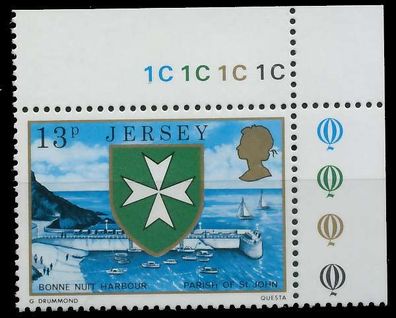 JERSEY 1976 Nr 141 postfrisch ECKE-ORE XADB272
