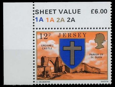 JERSEY 1976 Nr 140 postfrisch ECKE-OLI XADB29E
