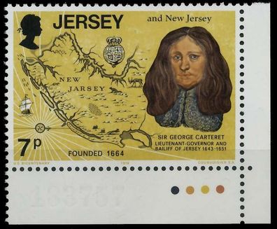JERSEY 1976 Nr 150 postfrisch ECKE-URE XADB2A6