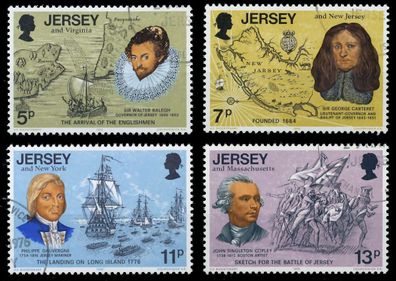 JERSEY 1976 Nr 149-152 gestempelt XADB2CA