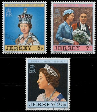JERSEY 1977 Nr 157-159 gestempelt XAE233E