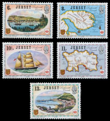 JERSEY 1978 Nr 180-184 postfrisch XAE238A